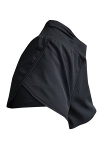 Fitness shorts women's anti-glare running loose quick-drying sports pants high waist fake two-piece yoga hot pants sports hot pants sports wide pants high waist sports pants SKSP030 detail view-7